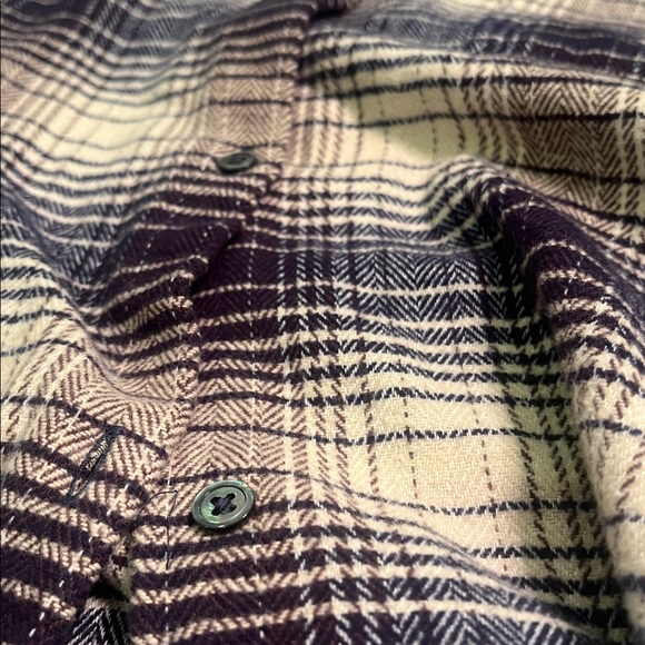 Bellerose Gorky check shirt 100% cotton size 1 L/XL NWT - Picture 3 of 8